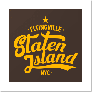 Eltingville Street Vibe - Modern Staten Island Style Posters and Art